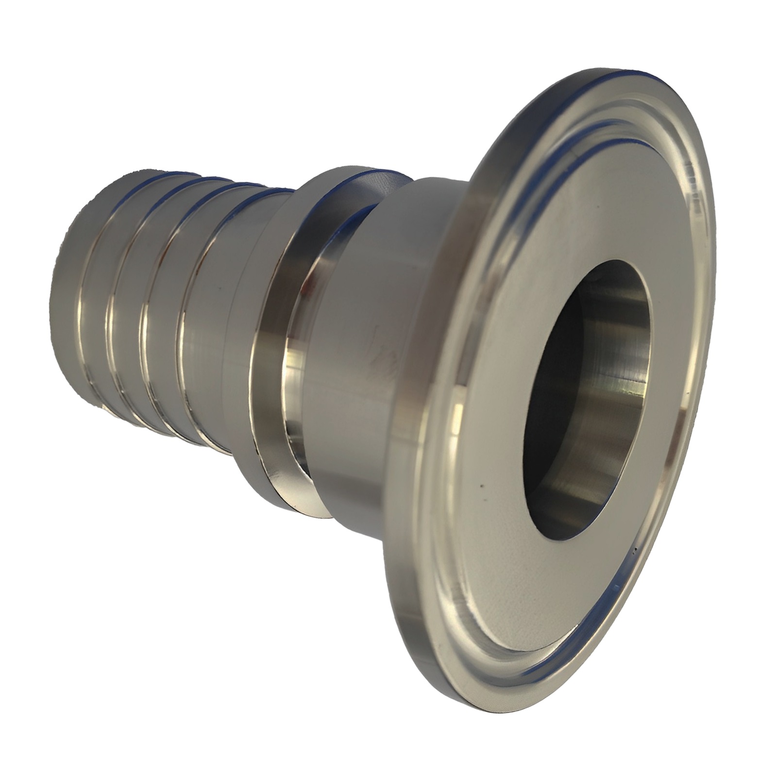 CLAMP Kupplung 130 mm Schlauch Stutzen Rillen Tülle 101,4 mm 4" ISO 2852 - PN 16 bar