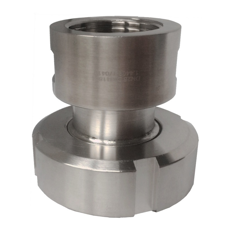 DN 20 Milchrohr Verschraubung DIN 11851 Mutterteil Kegel Stutzen Innengewinde AG 3/4" - PN 25 bar