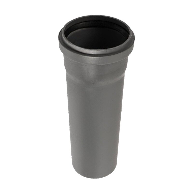 40 mm PP Abfluß Abwasser HT KG Rohr grau - 0,15 m Fixlänge