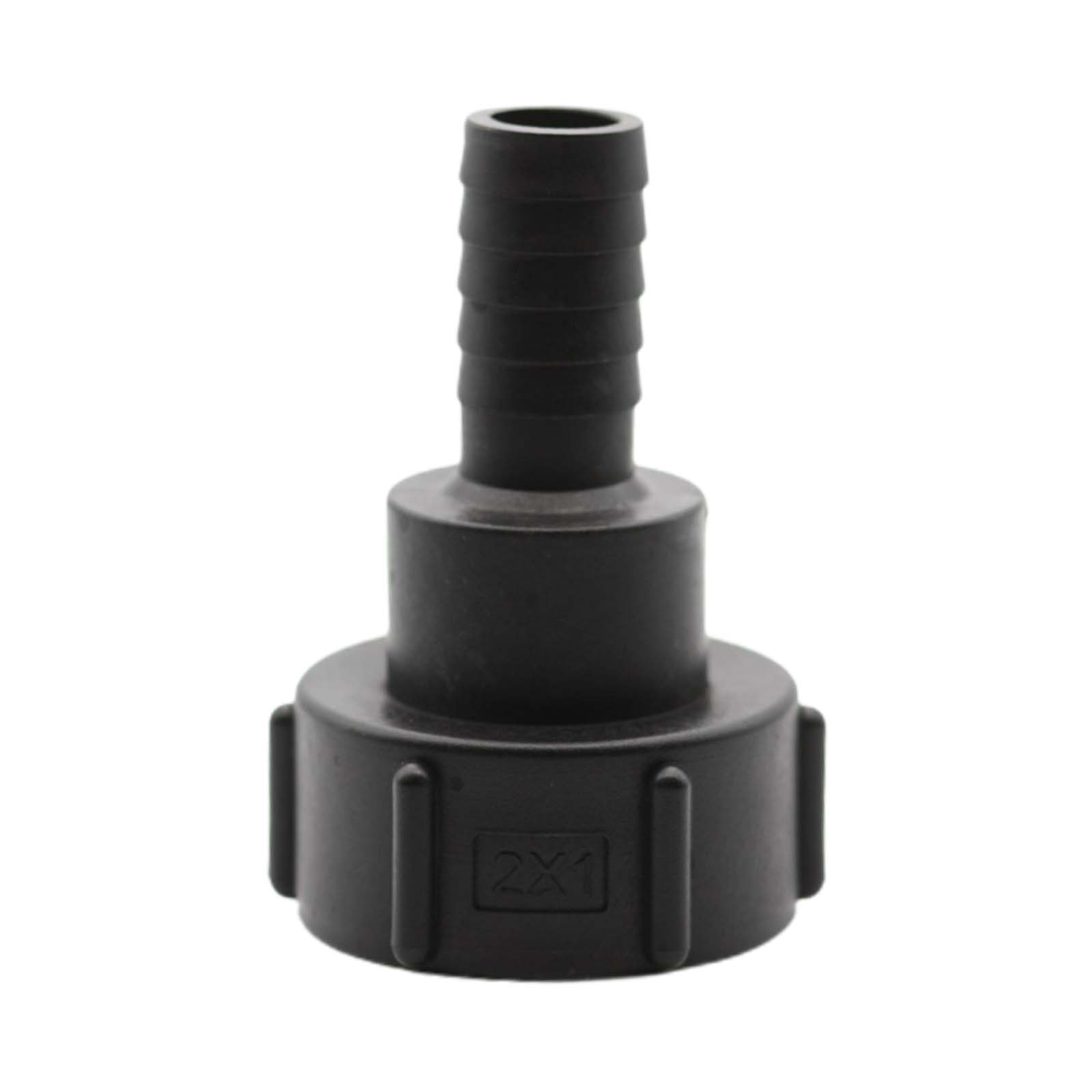 S60 x 6 IBC Adapter Tülle Stutzen drehbar 1 1/2" (38 mm) Container Fass Tank Zubehör PN 10 bar
