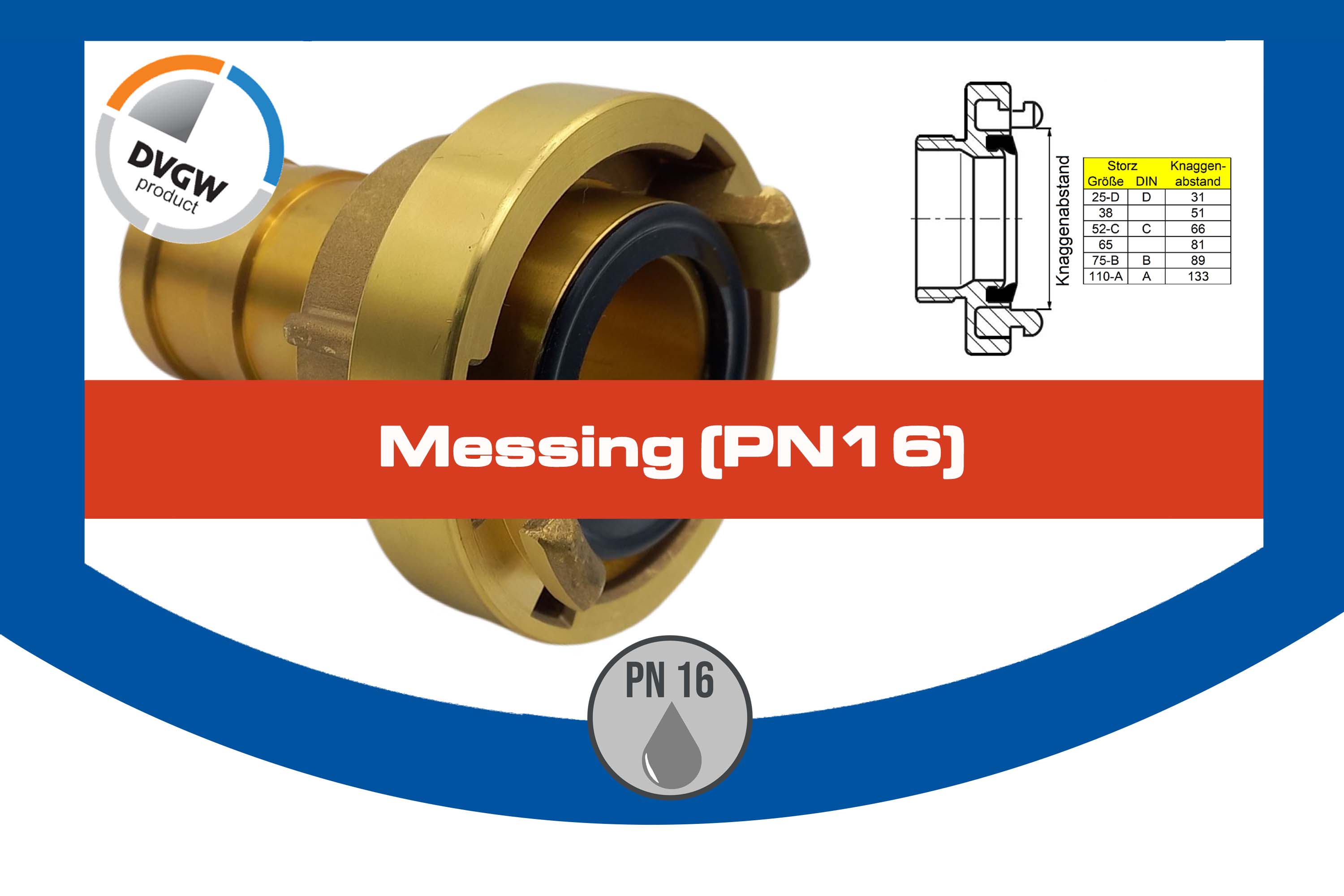 Messing (PN16)