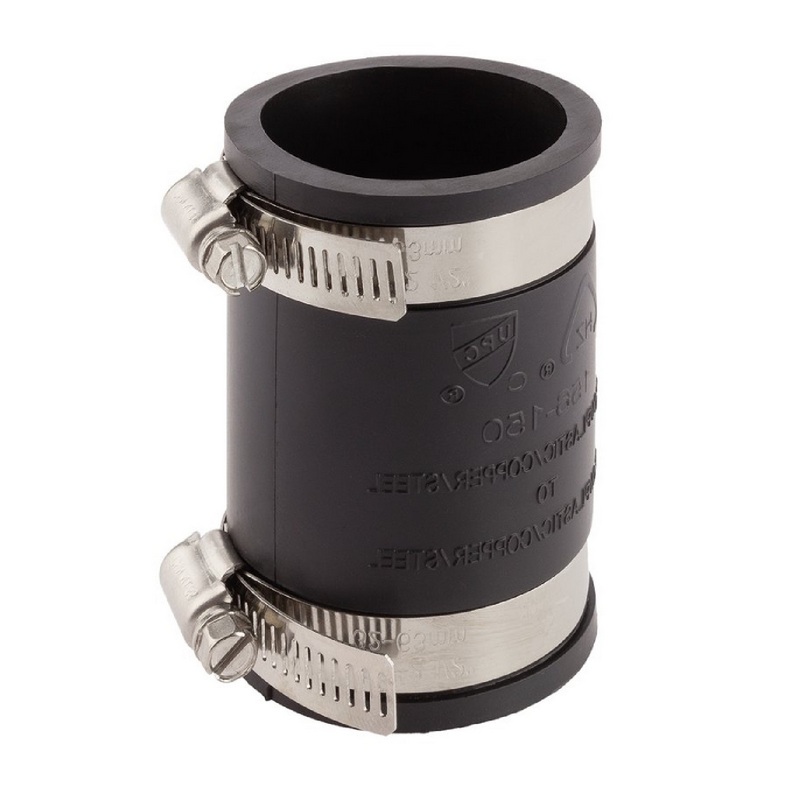 50 mm NBR Flex Fitting Muffe Verbinder Reparatur (Klemmbereich 43 - 52 mm)