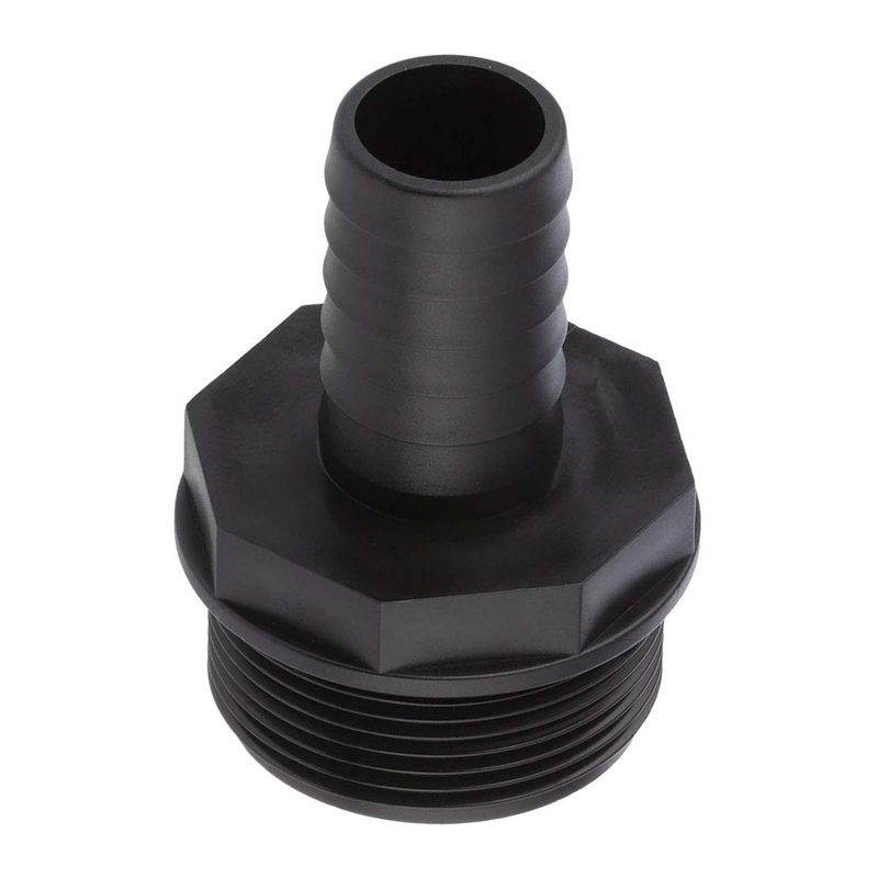 25 mm x 1 1/2 " PP Gewinde Fitting Schlauch Tülle Stutzen Außengewinde AG - PN 6 bar