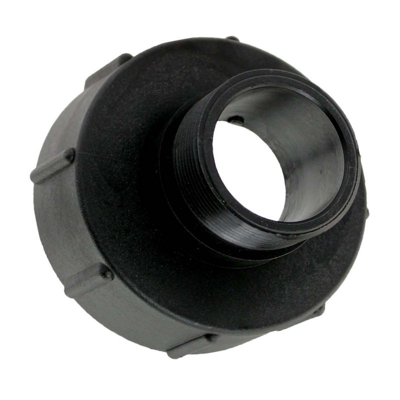 S100 x 8 IBC Adapter mit Außengewinde AG 2" Container Fass Tank Zubehör PN 10 bar