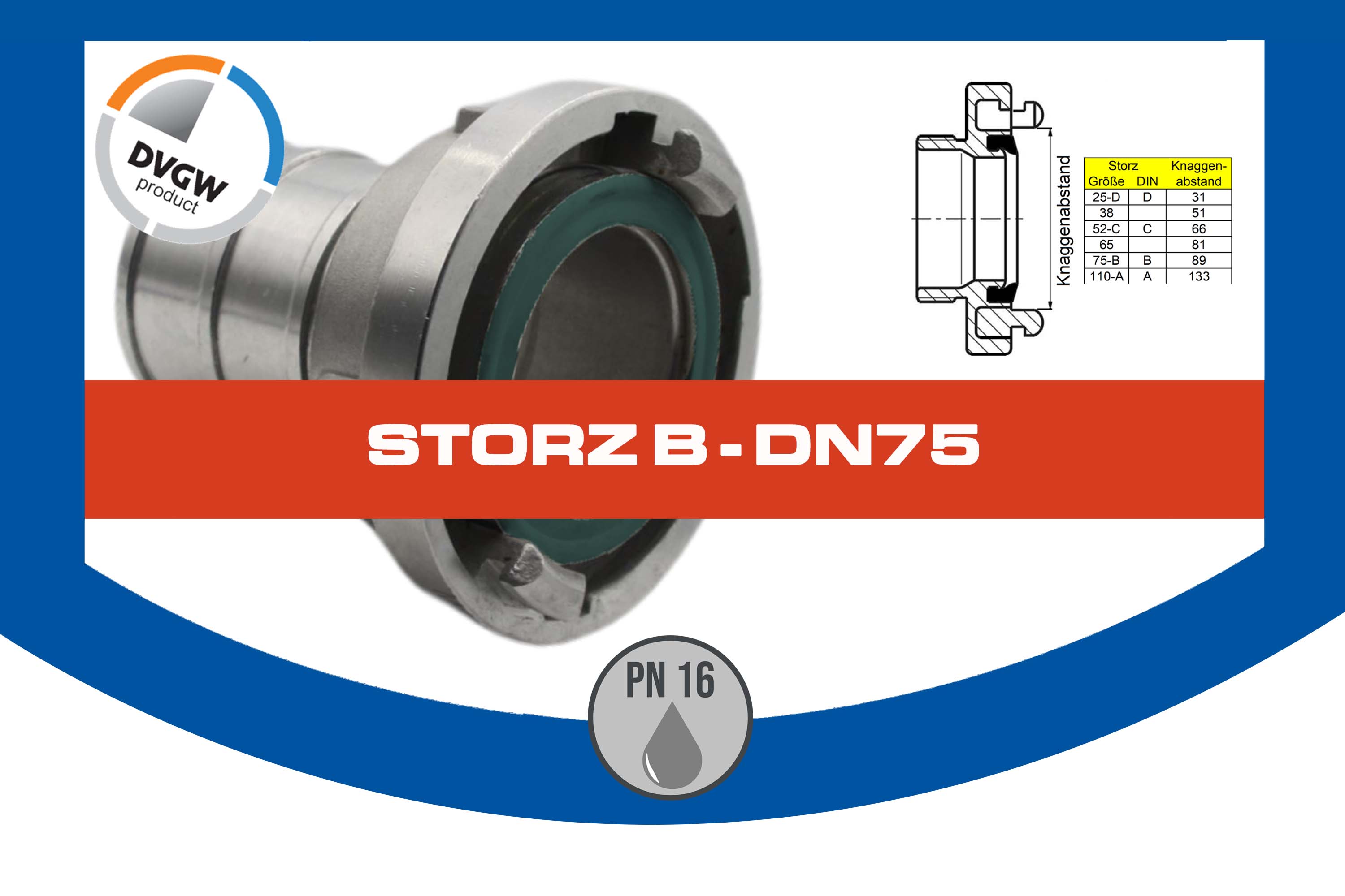 STORZ B - DN75