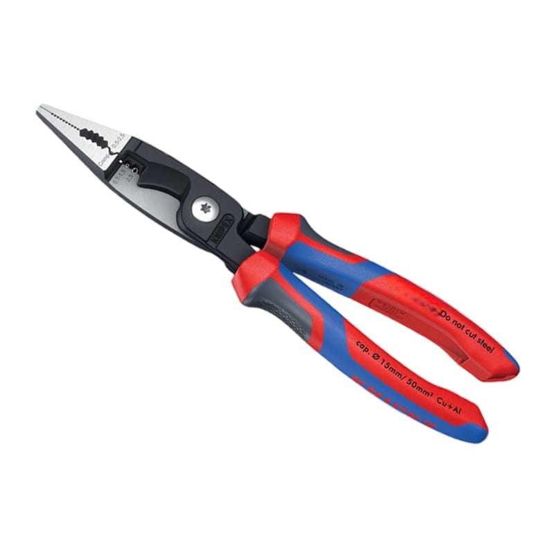 200 mm Multi Installations Zange poliert 3K Griffe Knipex