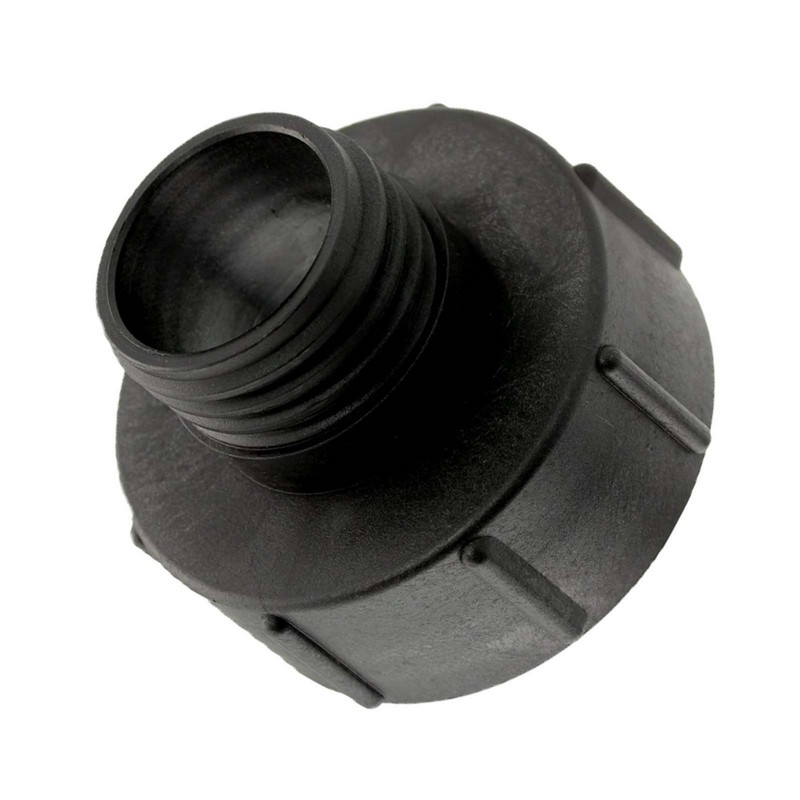 S100 x 8 auf S60 x 6 (AG) IBC Reduktion Adapter Container Fass Tank Zubehör PN 10 bar