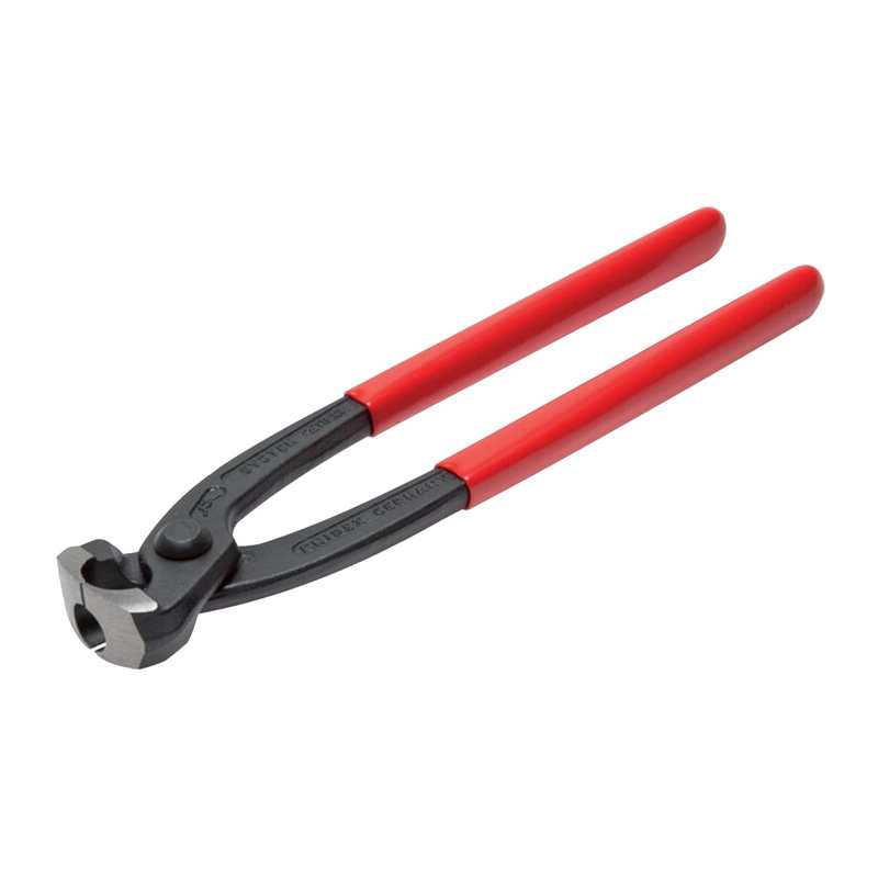 KNIPEX Klemmzange Ohrschellen - Klemmung vorne