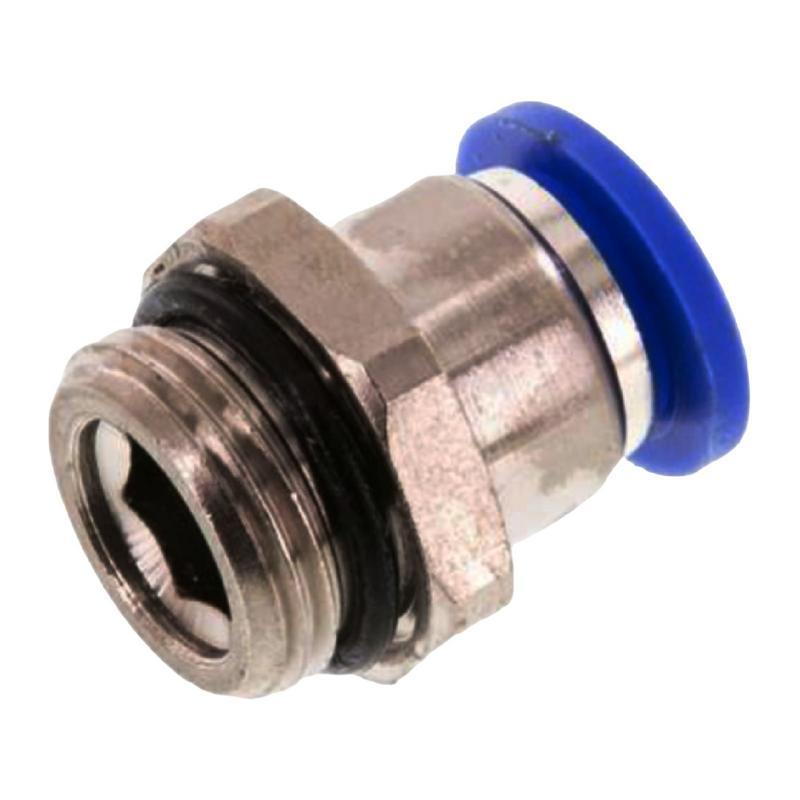 4 mm x 1/8" Pneumatik Steck Verbinder IQS Außengewinde zylindrisch - PN 20 bar