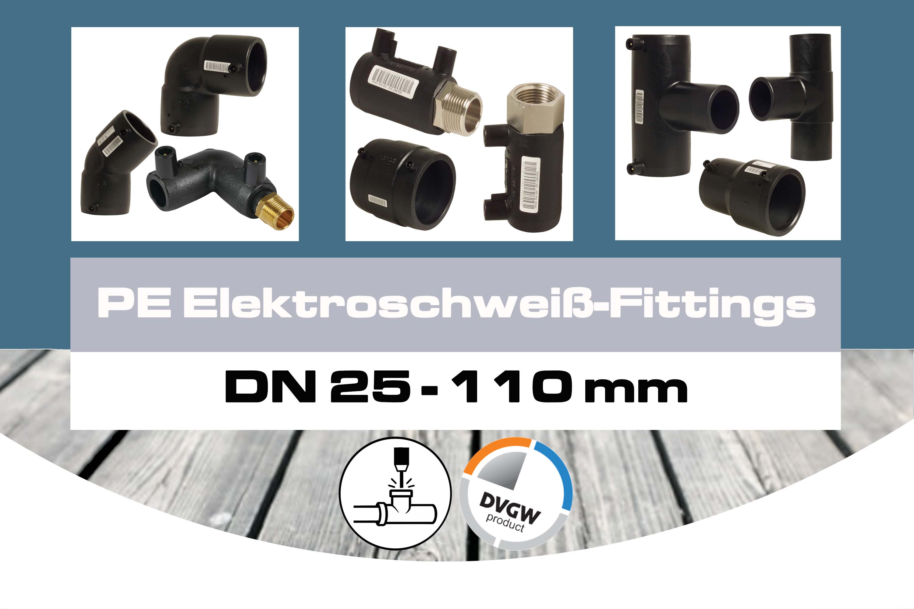 PE Elektroschweiß-Fittings