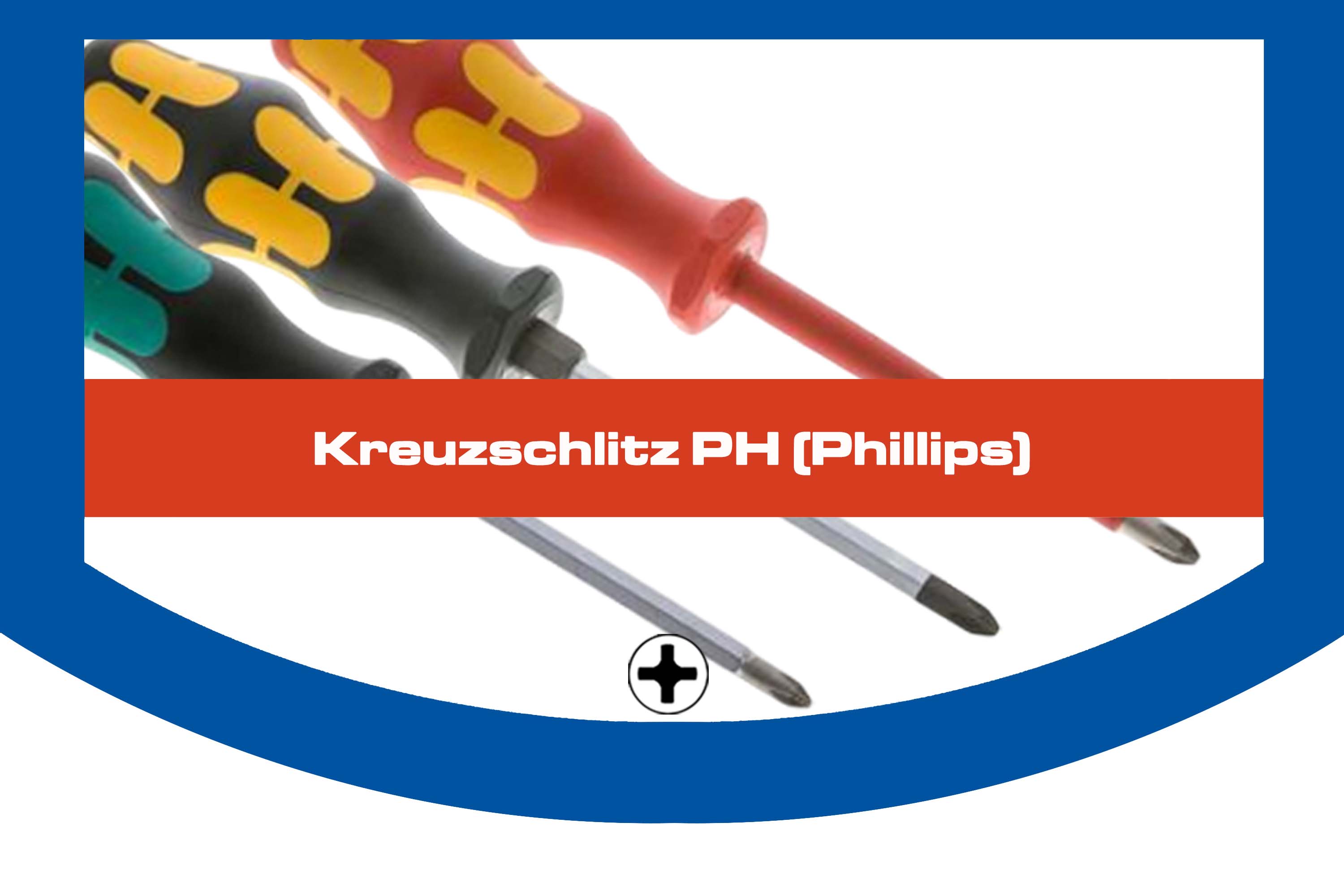 Kreuzschlitz PH (Phillips)