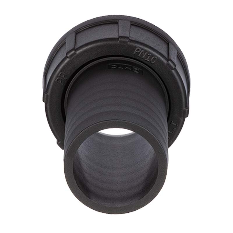 32 mm x 1 1/4 " PP Gewinde Fitting Schlauch Tülle Stutzen ÜWM Innengewinde IG - PN 10 bar
