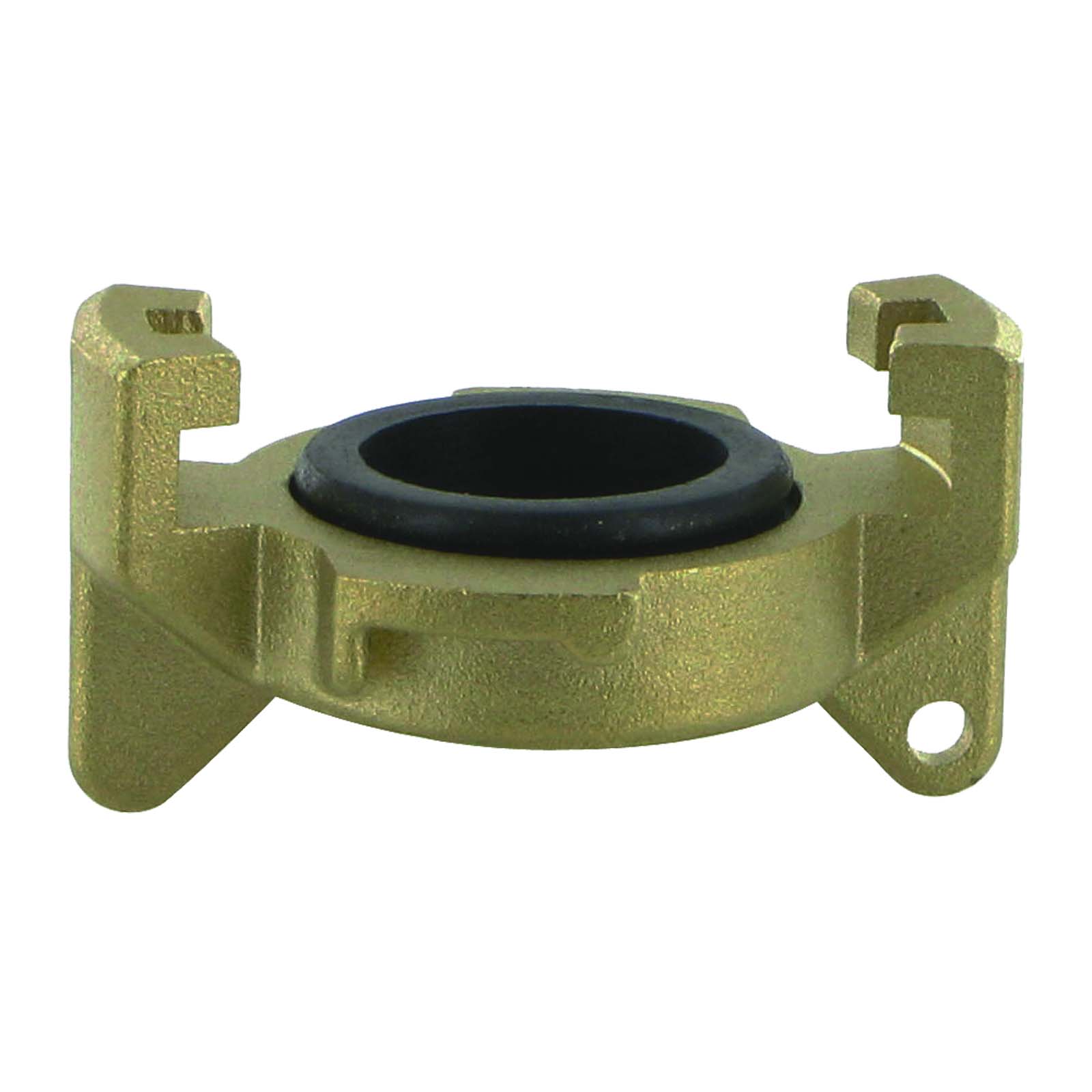 Pressluft Klauen Kupplung Blind Kappe Messing Abstand 41 mm - PN 10 bar