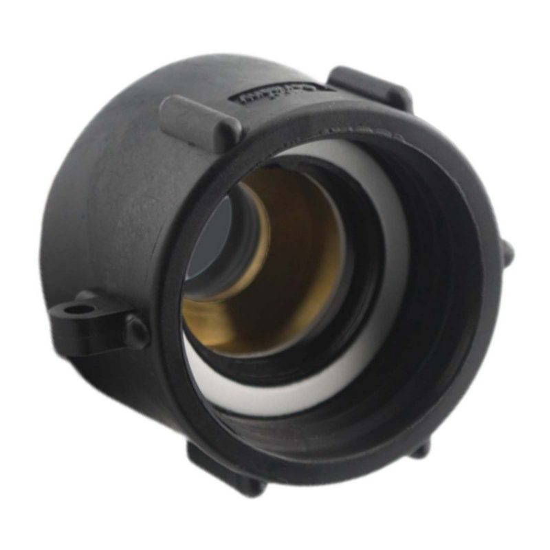 S60 x 6 IBC Adapter auf MS-Tülle 1 1/2" Zoll 38 mm Container Tank Zubehör