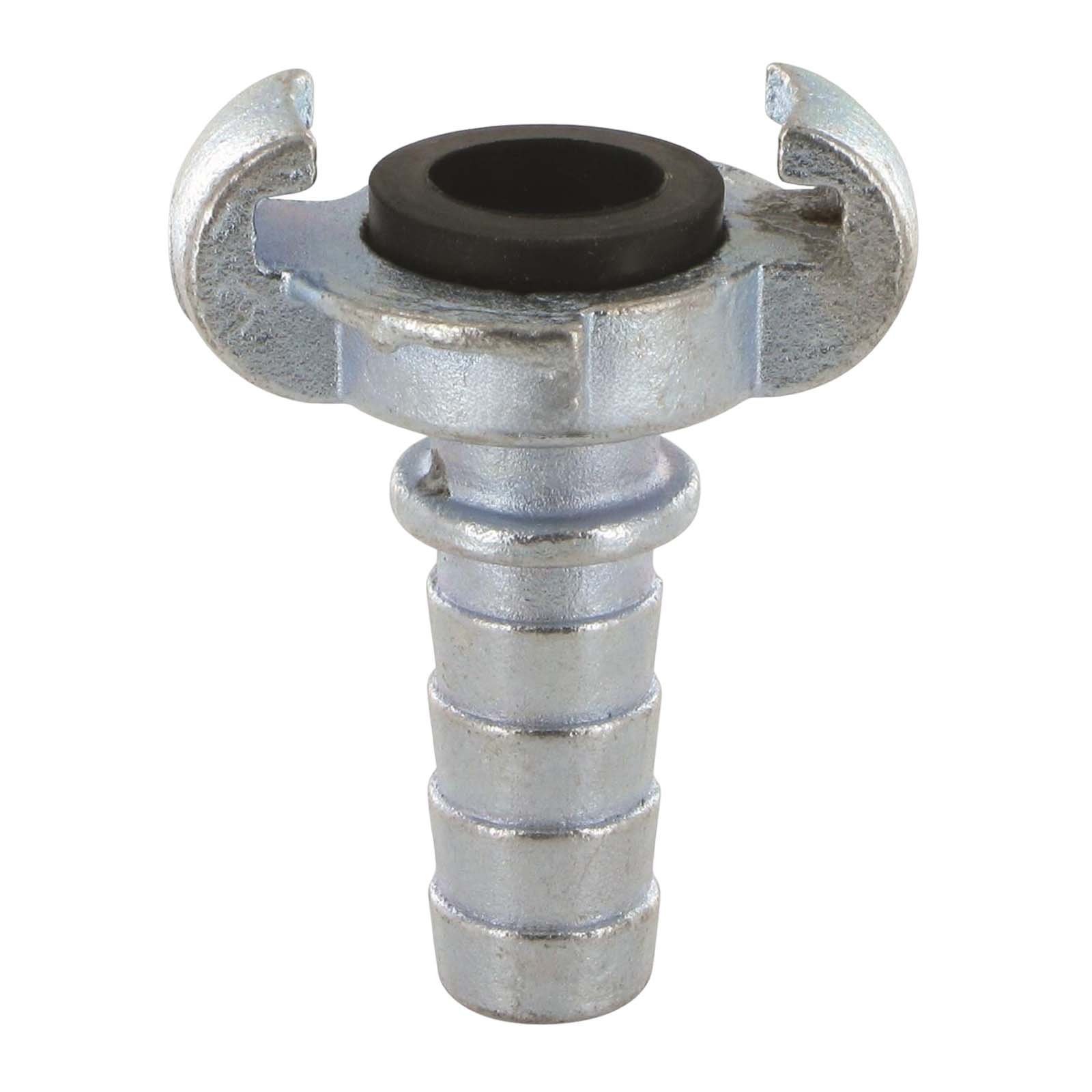 3/8" Klauen Kupplung Stahl European Type Abstand 42 mm Schlauch Stutzen Tülle 11,5 mm - PN 10 bar