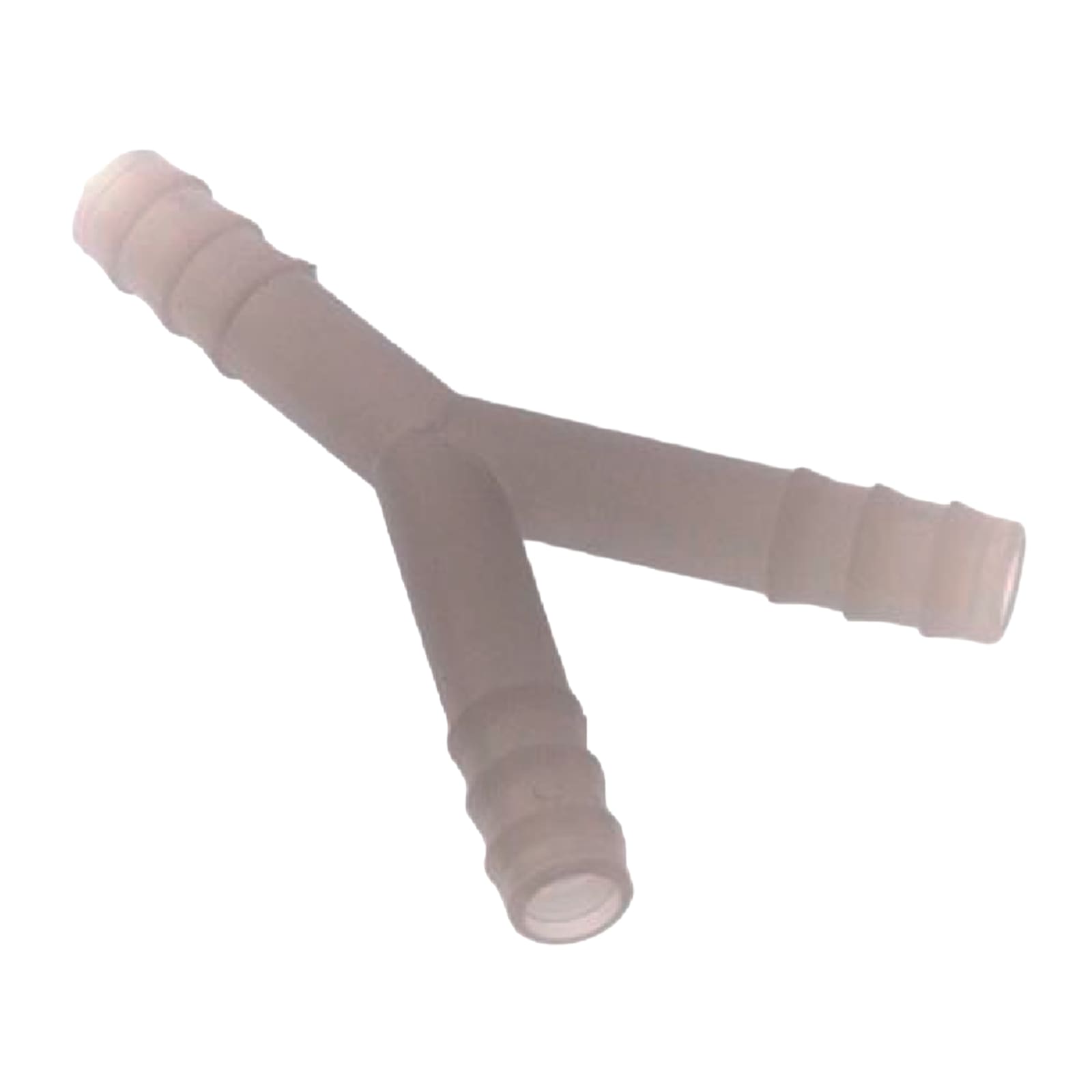 13 mm PVDF Y-Stück Schlauch Verbinder Stutzen Tülle Fitting FDA Lebensmittel weiss PN 10 bar