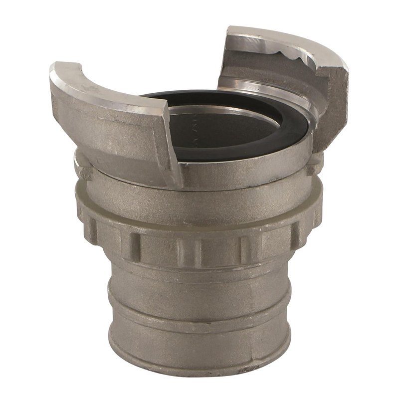 DN 65 DSP Kupplung Aluminium Schlauch Stutzen Tülle glatt 70 mm Verriegelung - PN 16 bar