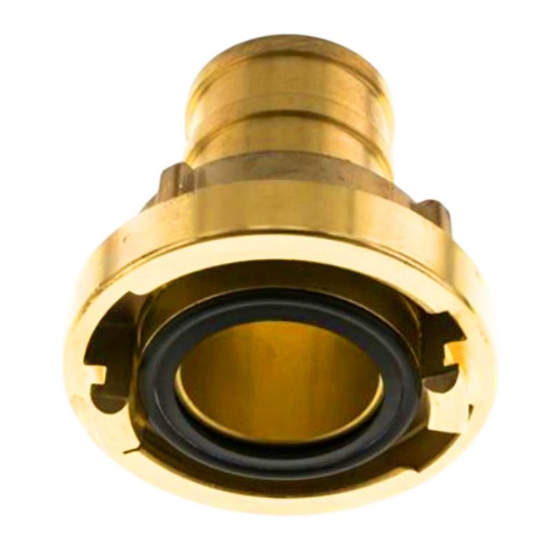 STORZ B DN 75 KA 89 Messing Saug Druck Kupplung -> Stutzen 63 mm Bau Feuerwehr Schlauch NBR Dichtung - PN 16 bar