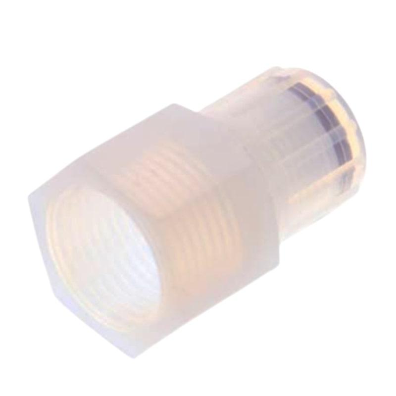 6 x 4 mm x 3/8" Kupplung Innengewinde PFA Verschraubung PA PP Schlauch FDA - PN 10 bar