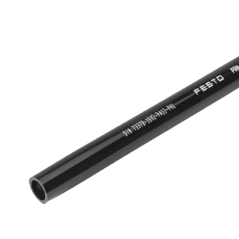 16 x 12 mm PA Kunststoff Pneumatik Druckluft Mineralöl Schlauch PAN MF schwarz (570363) - PN 19 bar