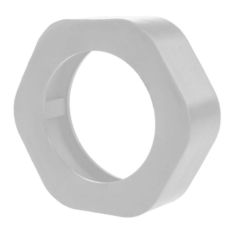 DN 80 SMS Kupplung 1145 Prallschutz Überwurfmutter ÜWM Gummi EPDM - weiss