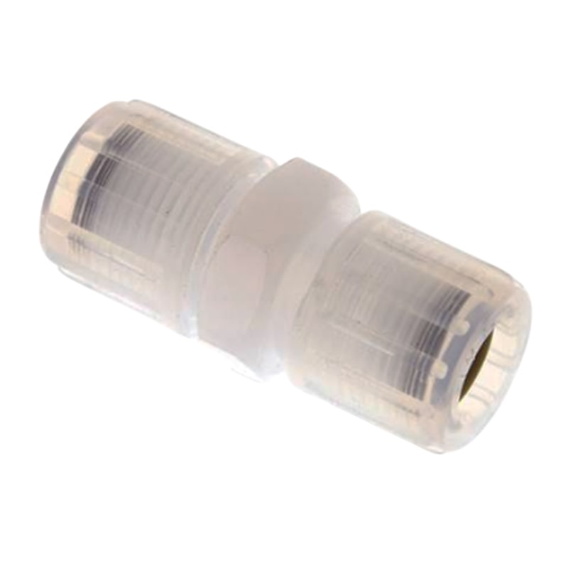 8 x 4 mm Kupplung PFA Verschraubung Verbinder PA PP Schlauch FDA - PN 10 bar