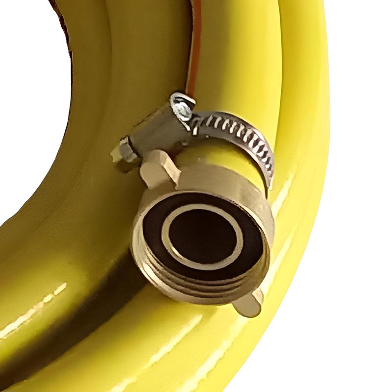 3/4" 19 mm Zapf Schlauch Garnitur mit 2/3 Verschraubung IG 1" - 2 m (PP Pistole schwarz) - PN 5 bar