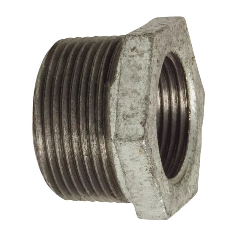 3/8" x 1/8" Gusseisen Temperguss Reduzierstück Nr. 241 Außen x Innengewinde AG x IG PN 25 bar
