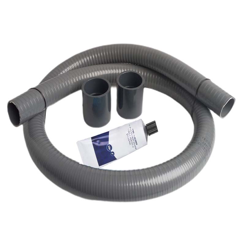 Rep.Set PVC-Klebeschlauch 40mm - 1 mtr.  (4-teilig)