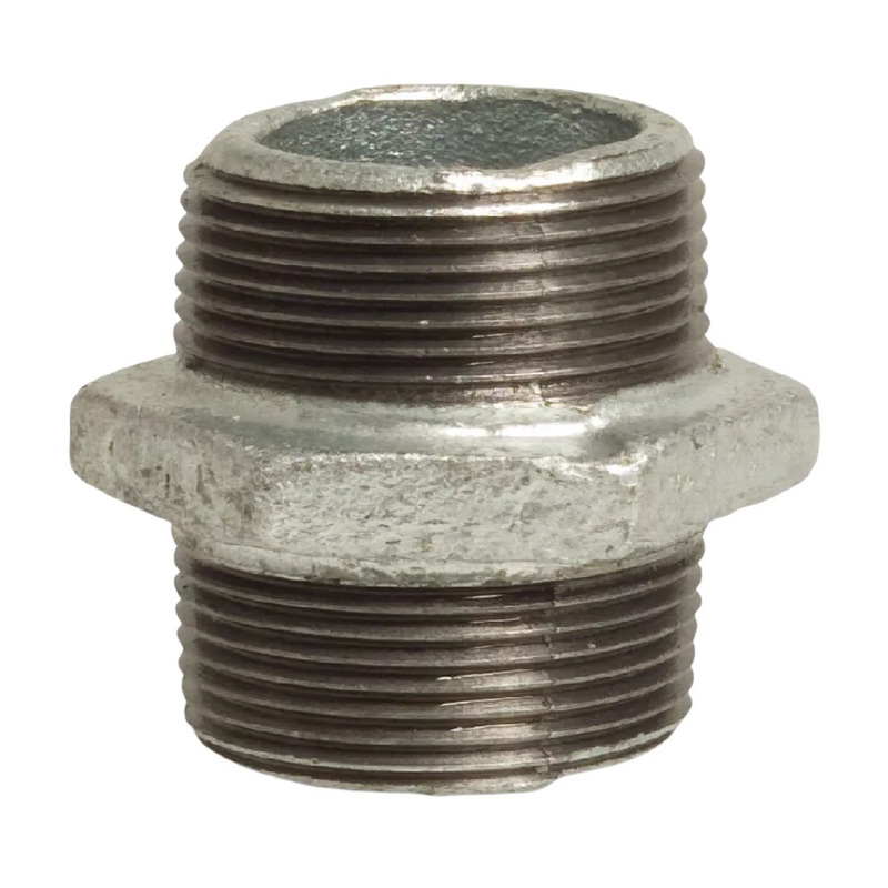 4" Gusseisen Temperguss Fitting Doppelnippel Nr. 280 Außengewinde AG DVGW PN 25 bar