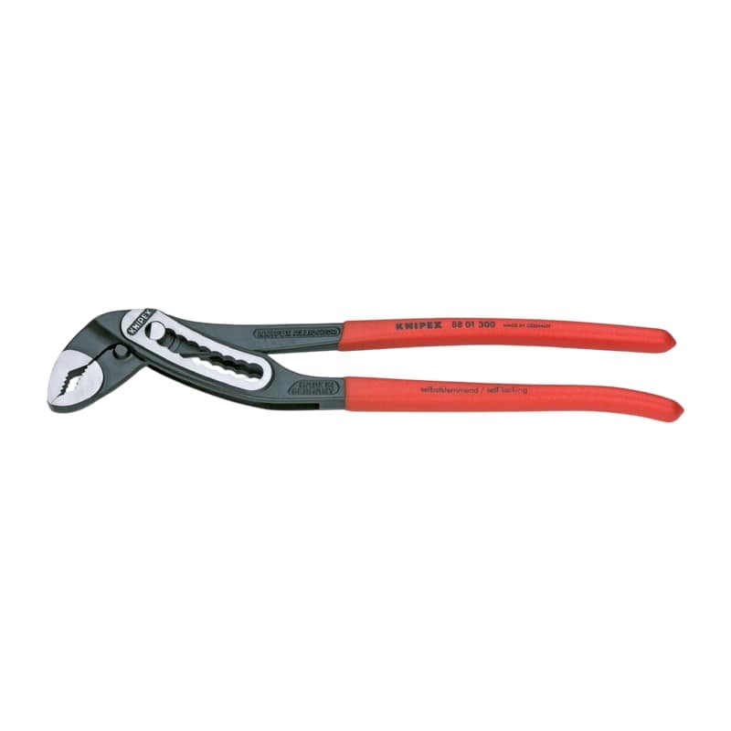 400 mm Wasserpumpen Zange Alligator poliert Tauchkunststoffgriffe Knipex