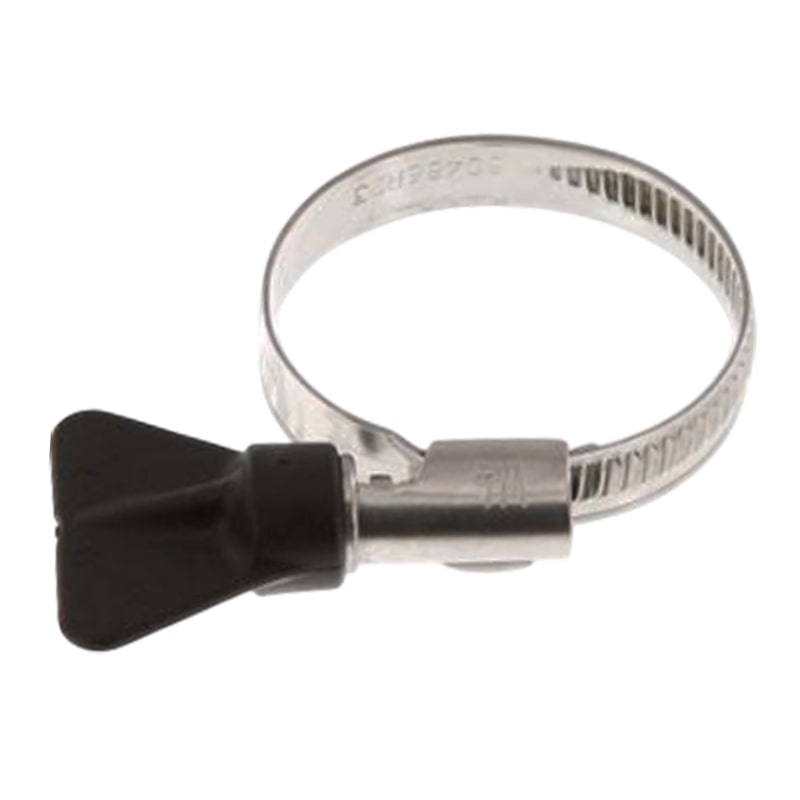 12 - 22 mm NORMA Schlauch Gewinde Rohr Schelle W1 Stahl verzinkt Flügelgriff - Band 9 mm