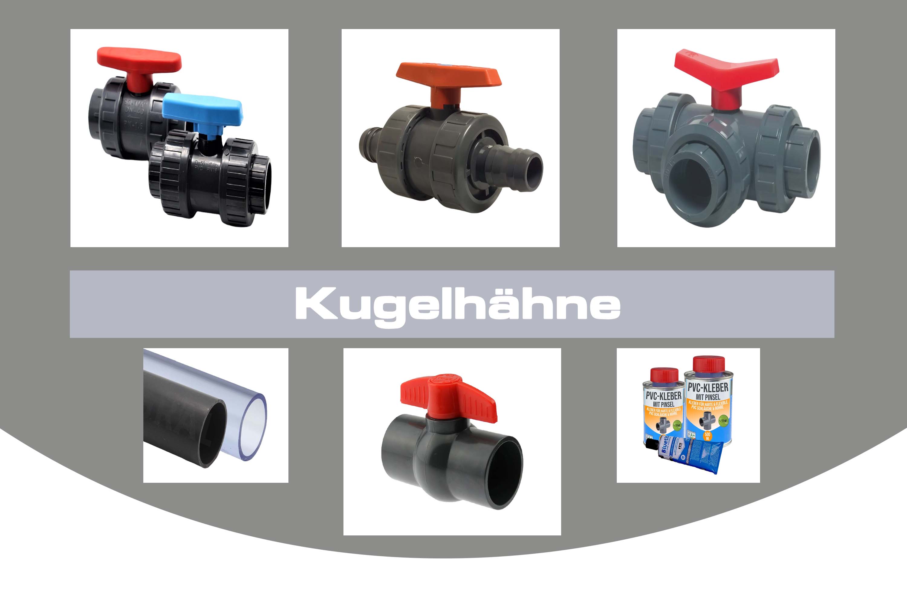 Kugelhahn - Tülle