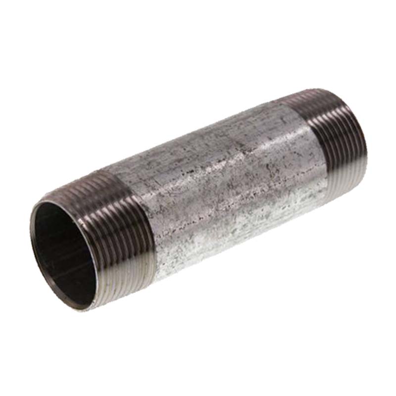 1/8" Rohrnippel Nr. 23 Stahl verzinkt 100 mm Außen x Außengewinde AG Fittings - PN 16 bar