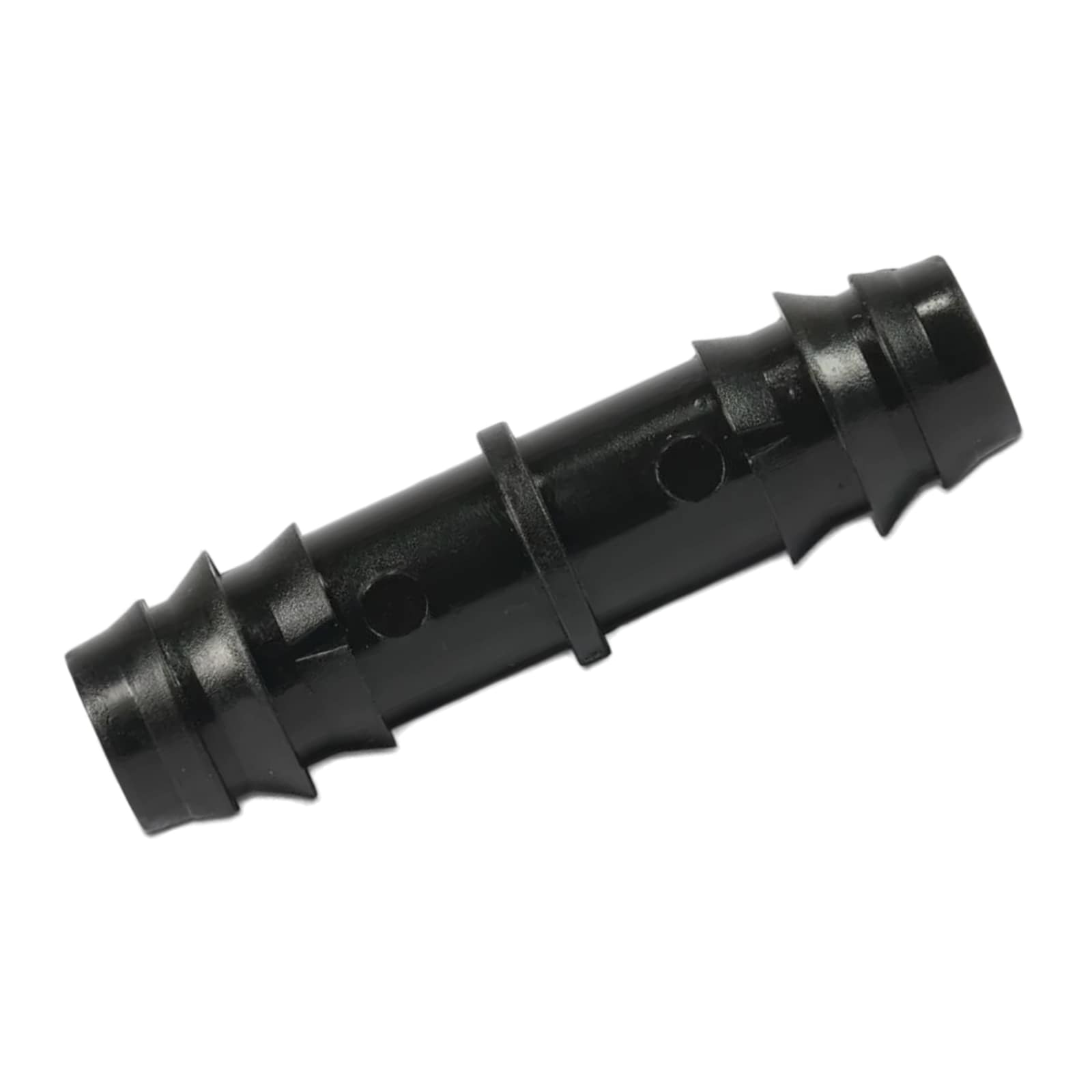 16 mm POM Schlauch Verbinder Stutzen Tülle Kupplung Tropf Fitting schwarz PN 4 bar