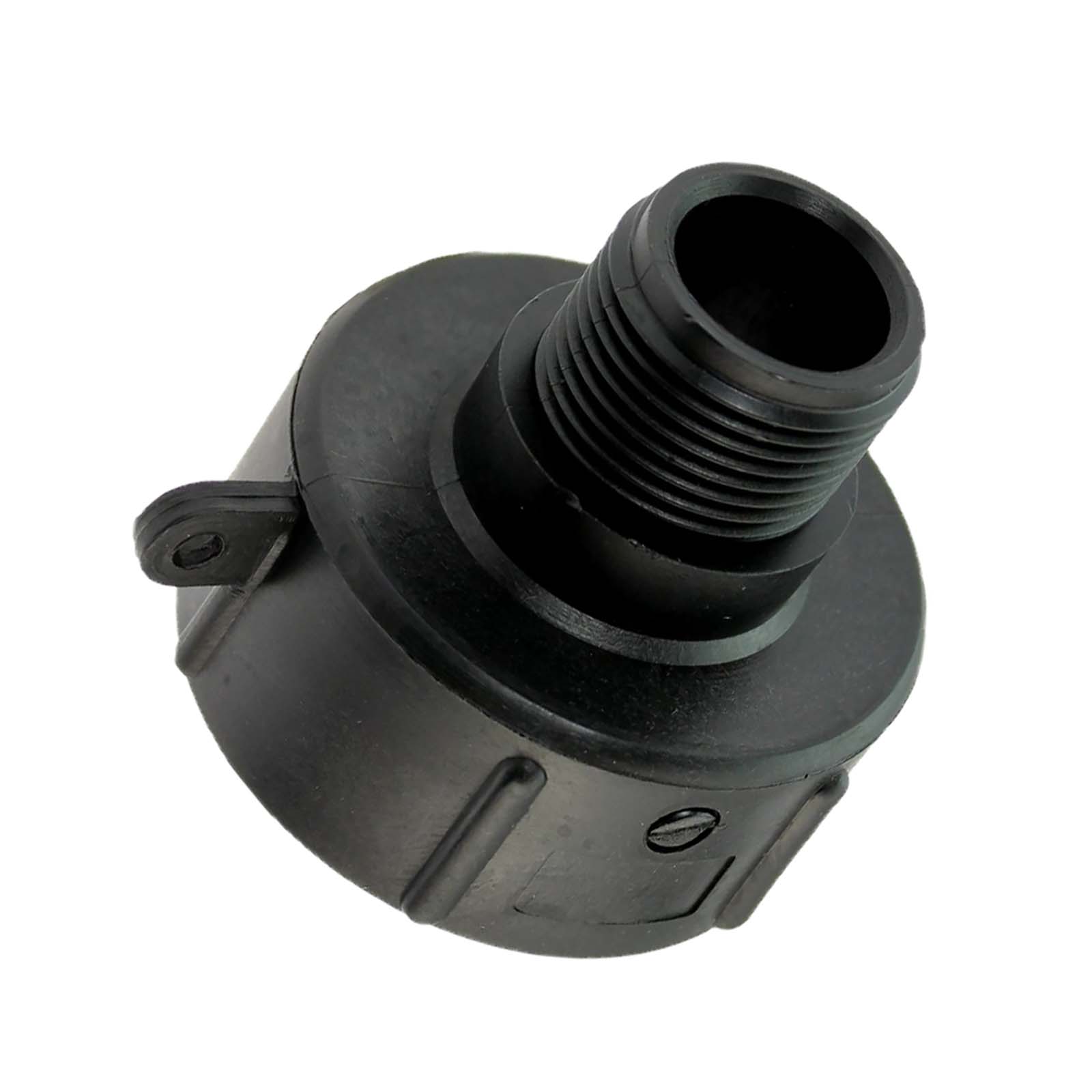 S60 x 6 IBC Adapter mit Außengewinde AG 3/4" Container Fass Tank Zubehör PN10 bar 