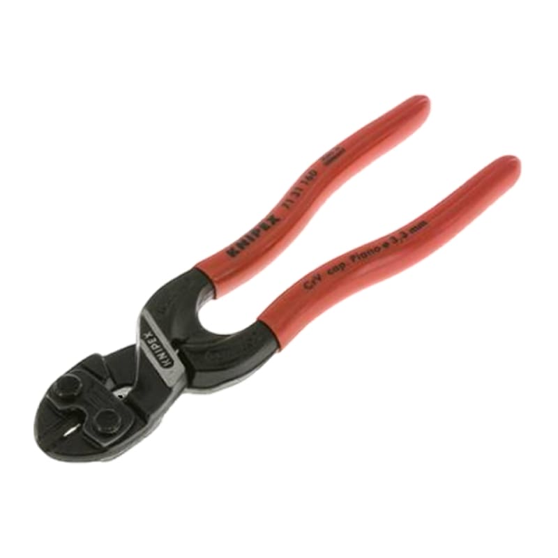 250 mm CoBolt Bolzen Schneider Zange Schneidkopf mit Aussparung schwarz atramentiert Knipex