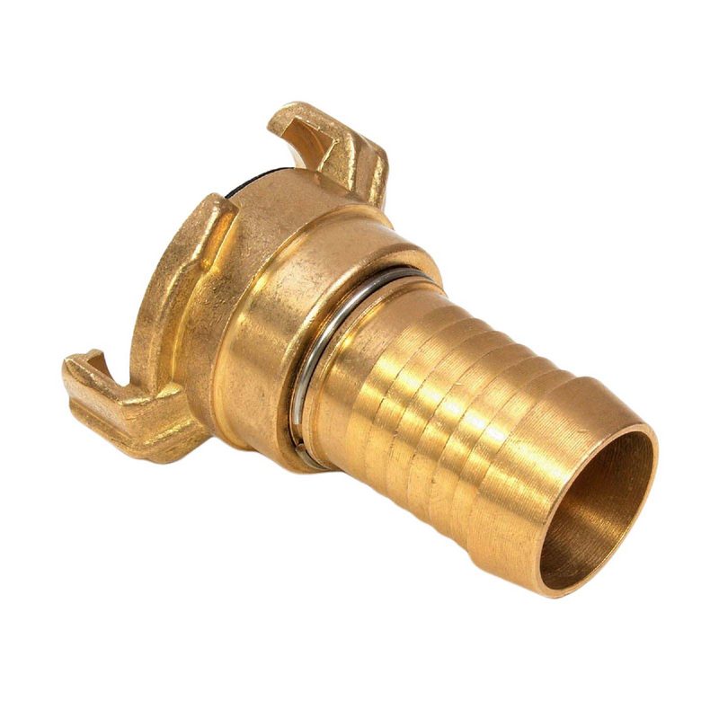 1/2" 13 mm  Messing Schlauch Schnell Kupplung Tülle drehbar (GEKA kompatibel) - PN 10 bar