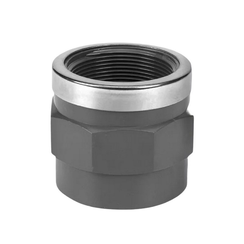 110 mm VDL PVC Klebe Fitting Gewinde Muffe Verbinder verstärkt 110 mm x 3" - PN 16 bar