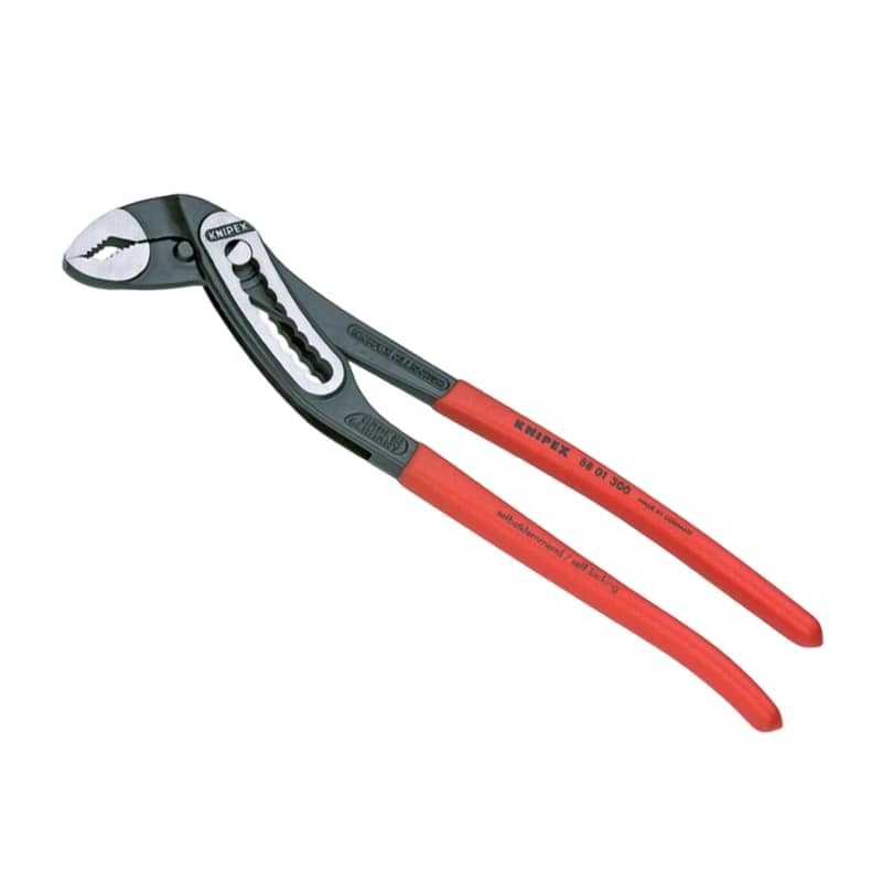400 mm Wasserpumpen Zange Alligator poliert Tauchkunststoffgriffe Knipex