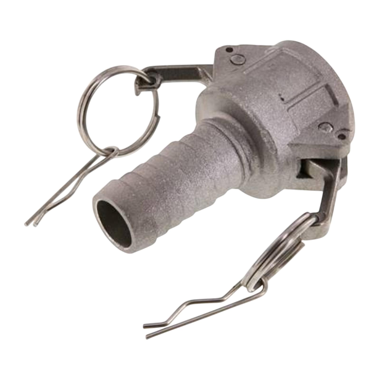 Kamlock Typ C - Mutterteil (175,9 mm) Aluminium ALU -> Tülle 152 mm 6" Zoll DN150 - PN 5 bar