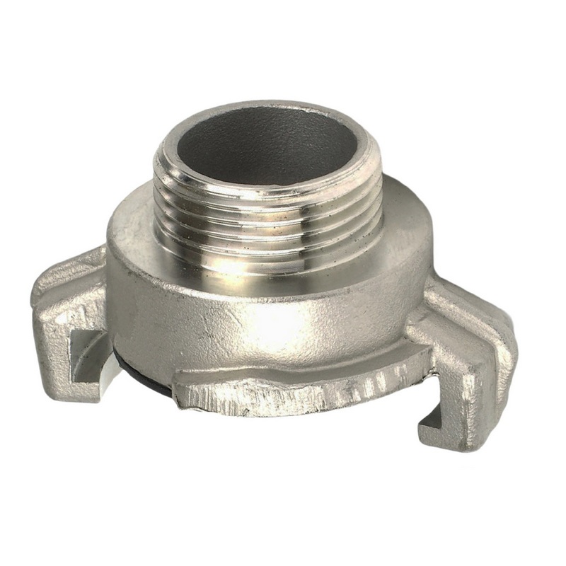 1 1/4" Edelstahl AISI 316 Schlauch Schnell Kupplung Außengewinde AG  (GEKA kompatibel) - PN 12 bar