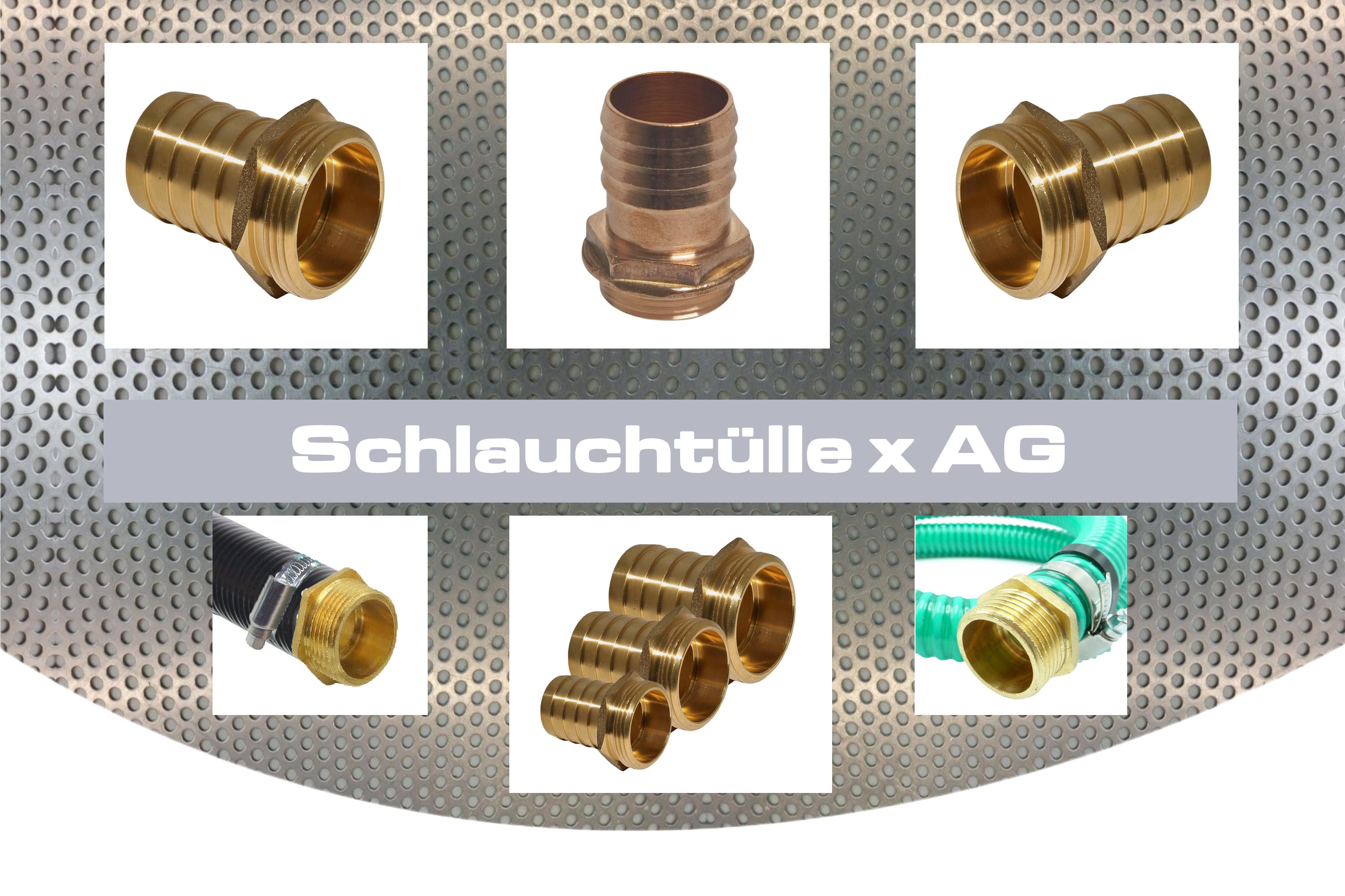 Schlauchtülle x AG