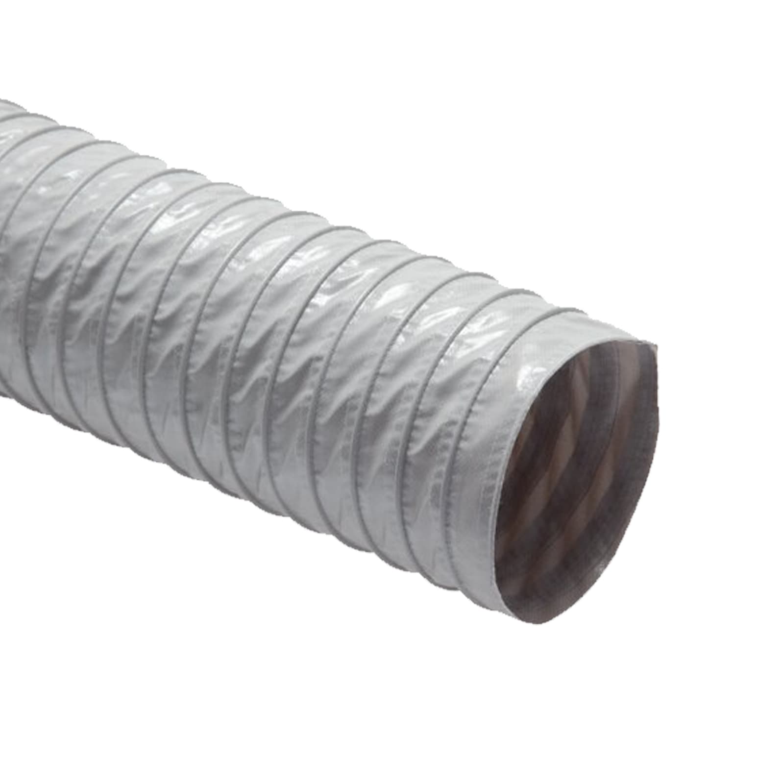 250 mm Klima Lüftungs Schlauch grau - Wandstärke 0,4 mm