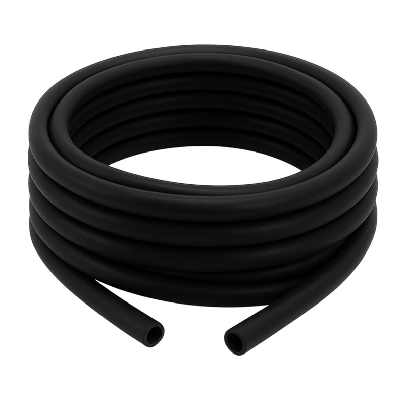 16 x 12 mm Polyamid PA Pneumatik Schlauch schwarz - PN 19 bar - 25 m