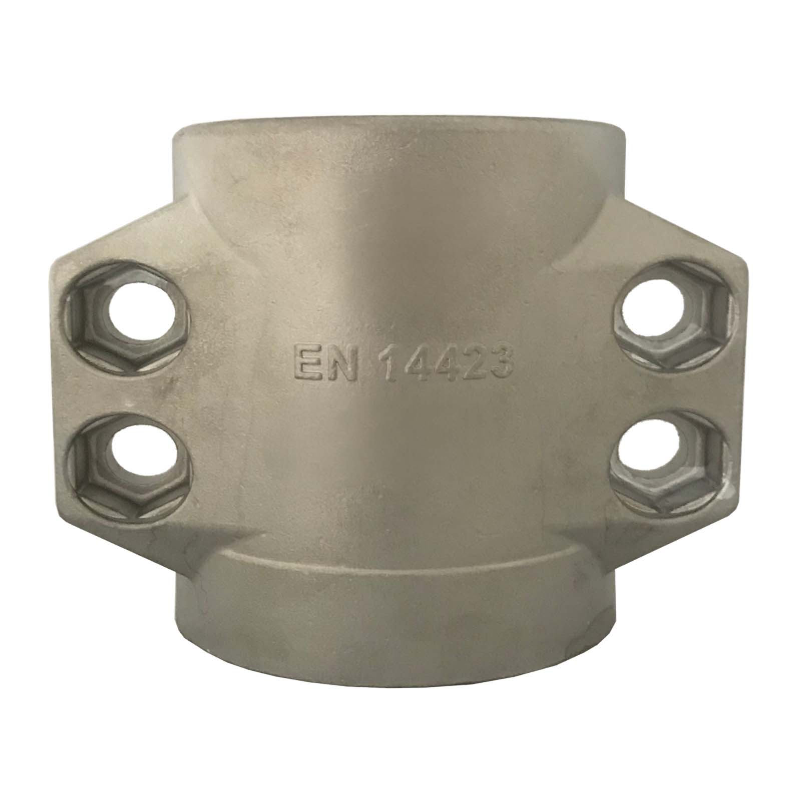 50 x 68 mm Klemmschale Dampfschlaucharmatur Edelstahl AISI 316 - Spannbereich 67 - 69 mm - PN 18 bar