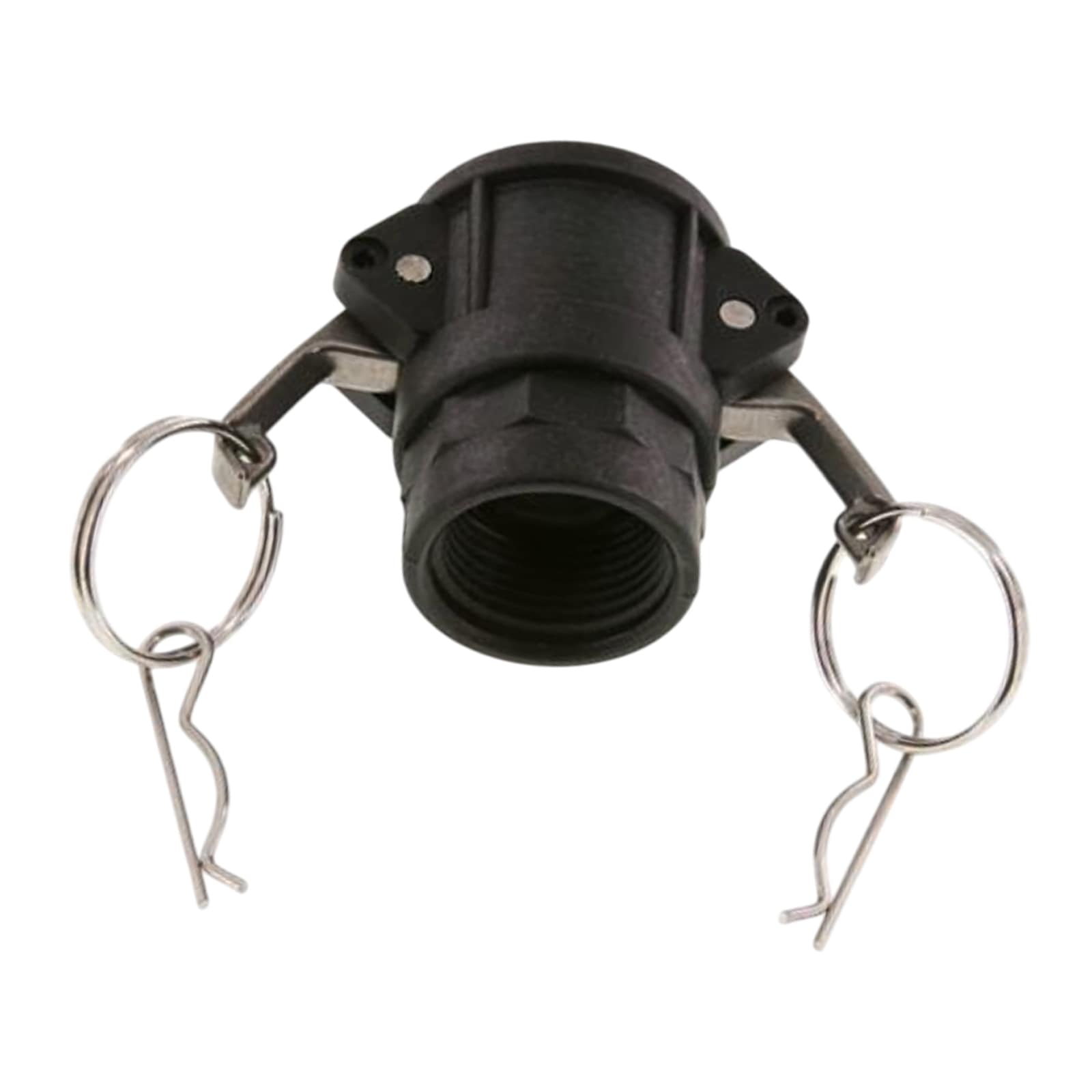 Kamlock Typ D - Mutterteil Polypropylen PP mit Innengewinde (IG) für Stecker 119,5 mm - 4" Zoll DN100 - PN 5 bar