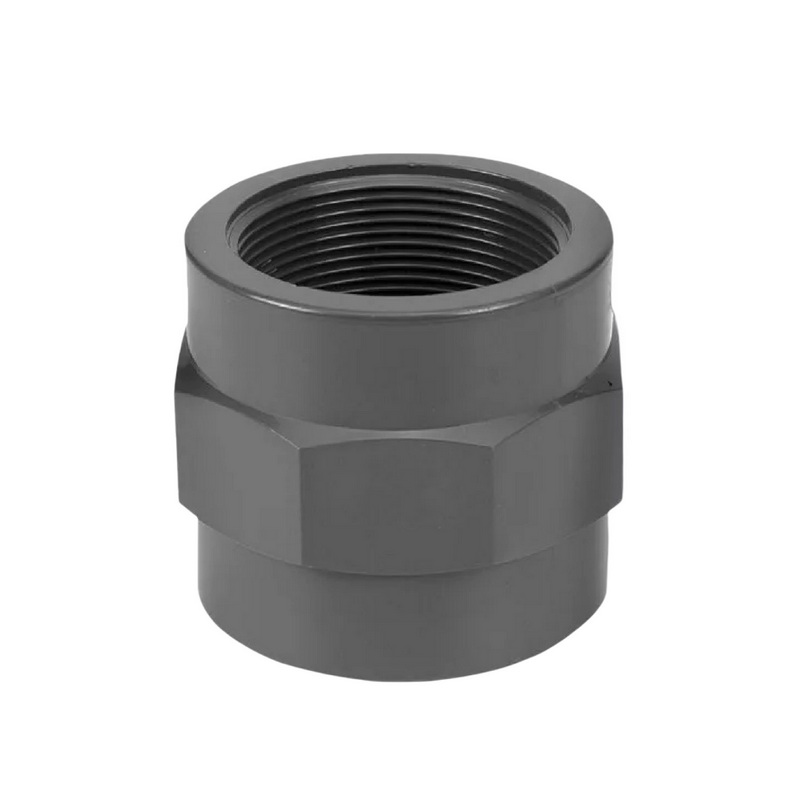 75 mm VDL PVC Klebe Fitting Gewinde Muffe Verbinder 75 mm x 2" - PN 10 bar
