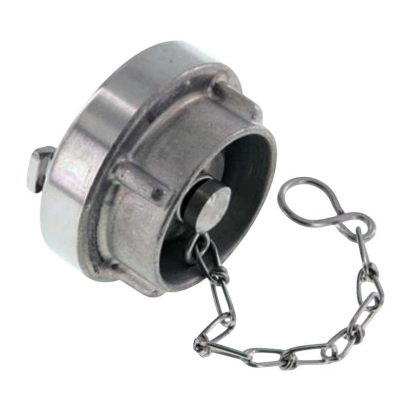 STORZ D DN 25 KA 31 Blindkupplung mit Kette Saug Bau Feuerwehr Schlauch Aluminium - PN 10 bar