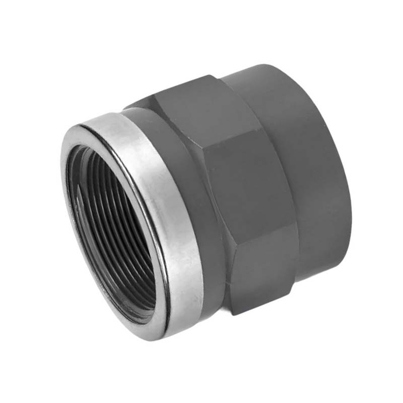 110 mm VDL PVC Klebe Fitting Gewinde Muffe Verbinder verstärkt 110 mm x 3" - PN 16 bar